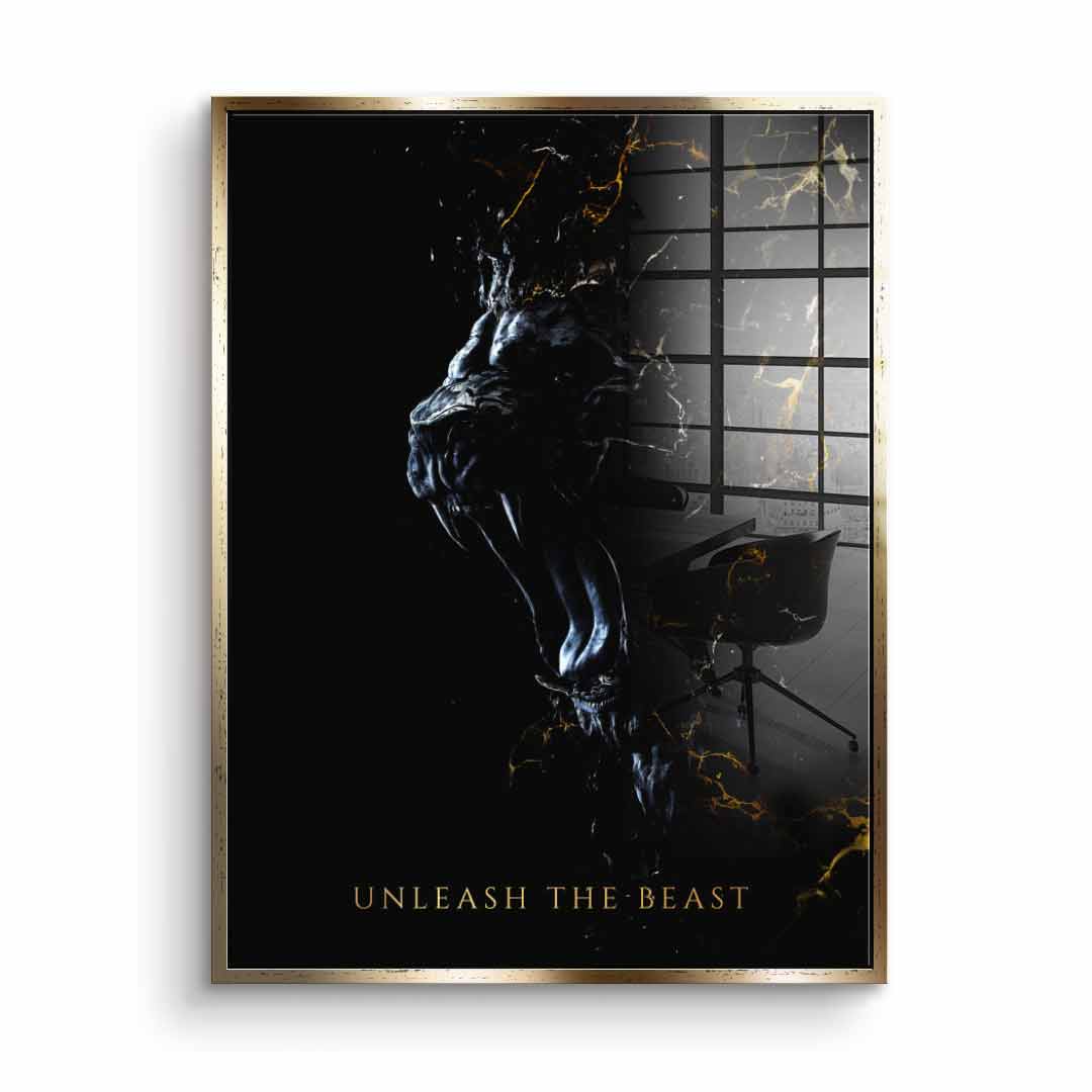 Abstract Lion - Acrylic glass