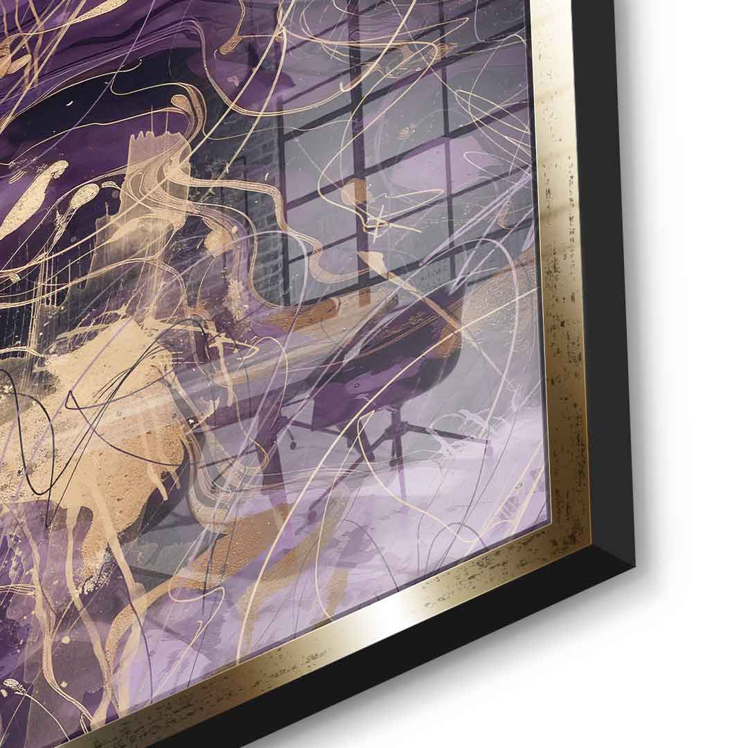 Purple Storm - Acrylglas