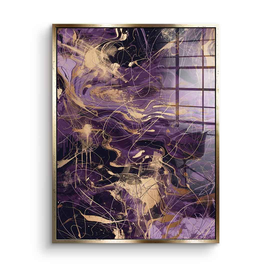 Purple Storm - Acrylglas