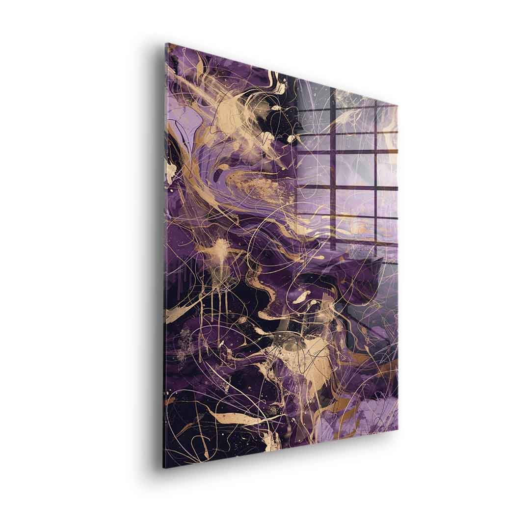 Purple Storm - Acrylglas