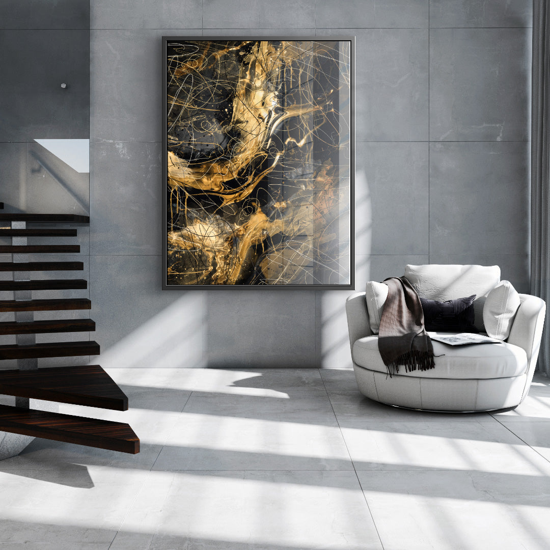 Black Power - Acrylic glass