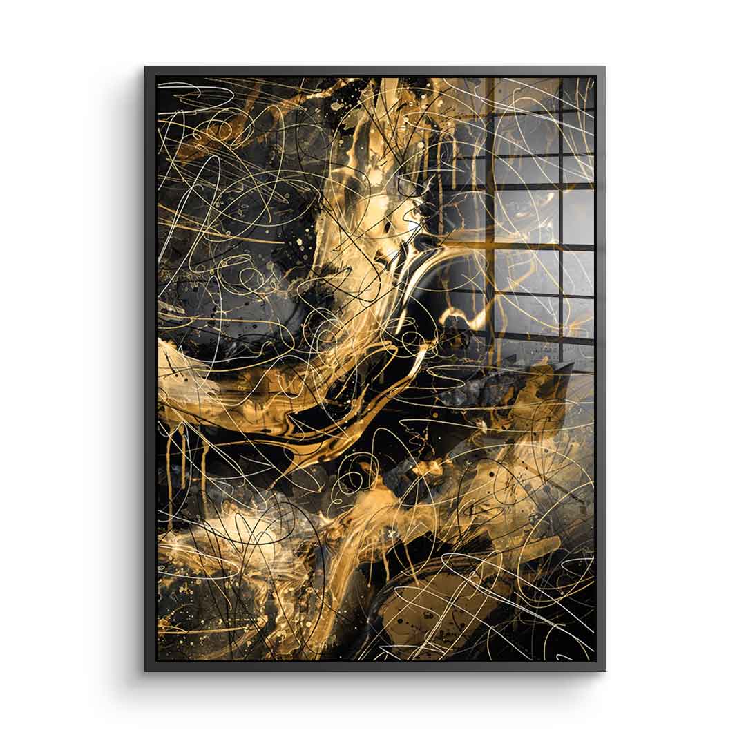 Black Power - Acrylic glass