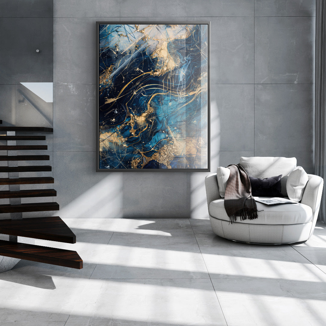 Blue Thunder - Acrylglas