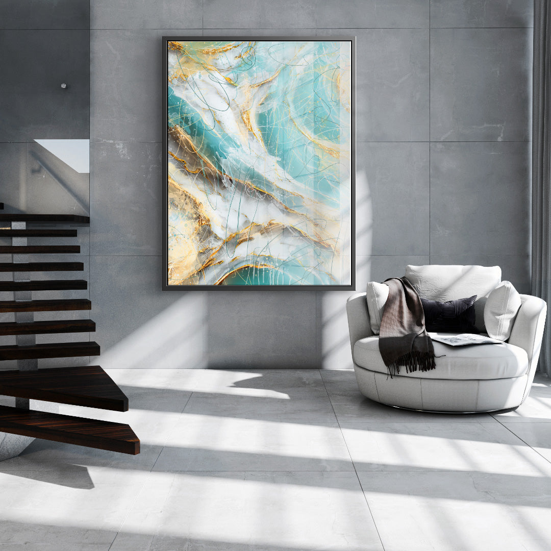 Ocean Tsunami - acrylic glass