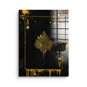 Gold Card - Acrylglas 3x