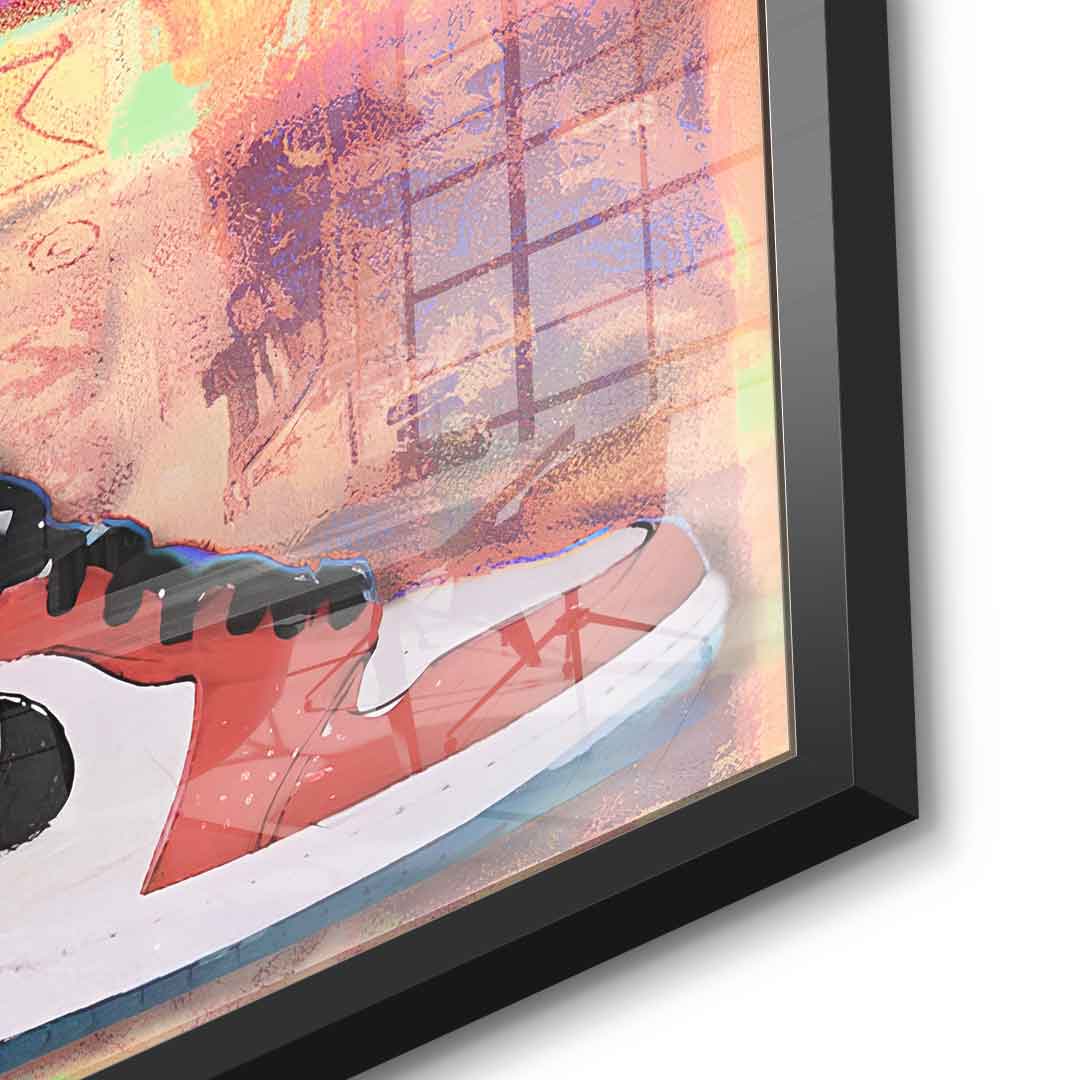 Sneakers - Acrylic glass