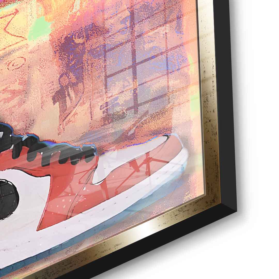 Sneakers - Acrylic glass