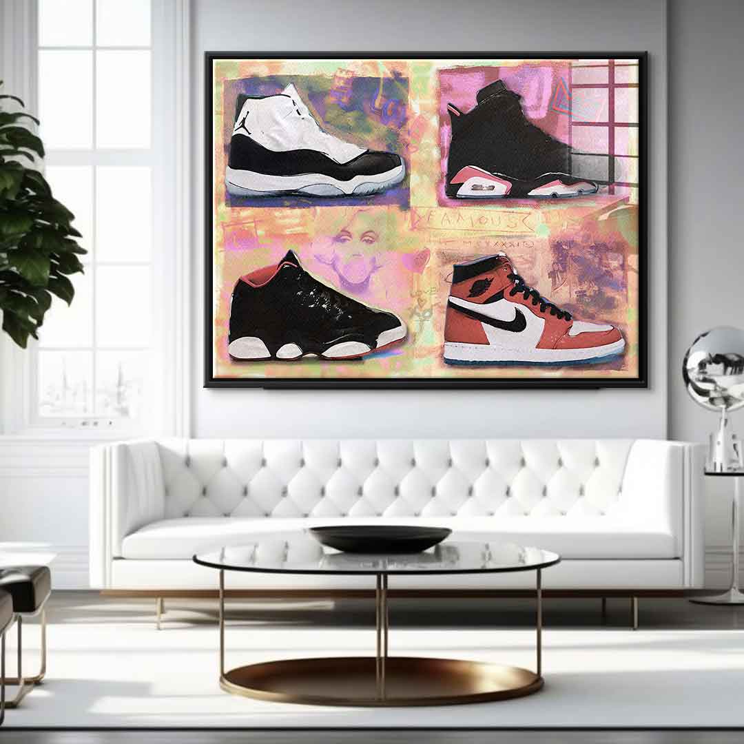 Sneakers - Acrylic glass