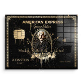 Royal American Express - Albert Einstein - Acrylic glass