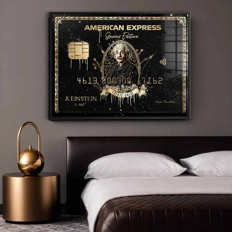 Royal American Express - Albert Einstein - Acrylglas