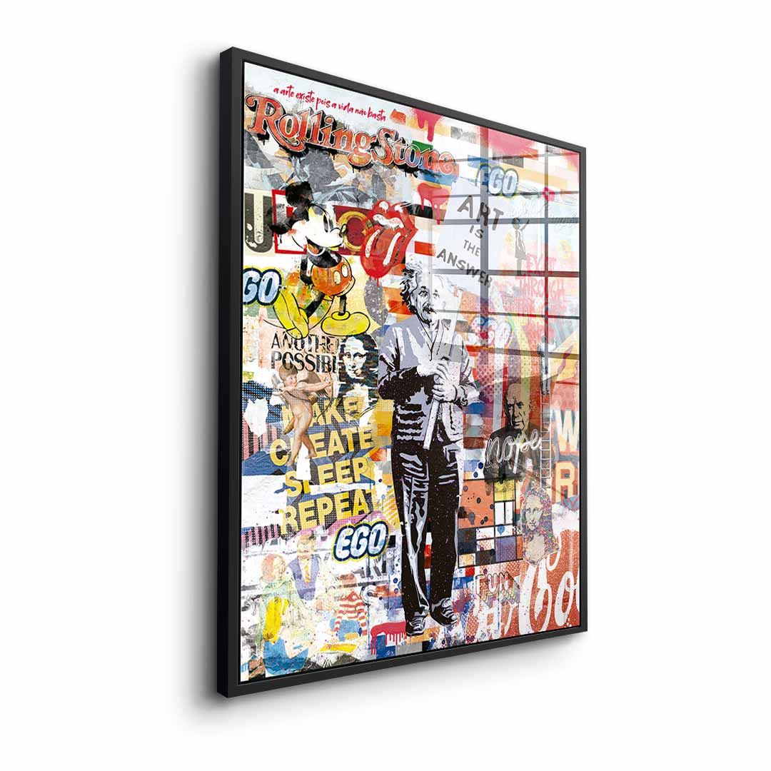 Art is the Answer - Acrylic glass