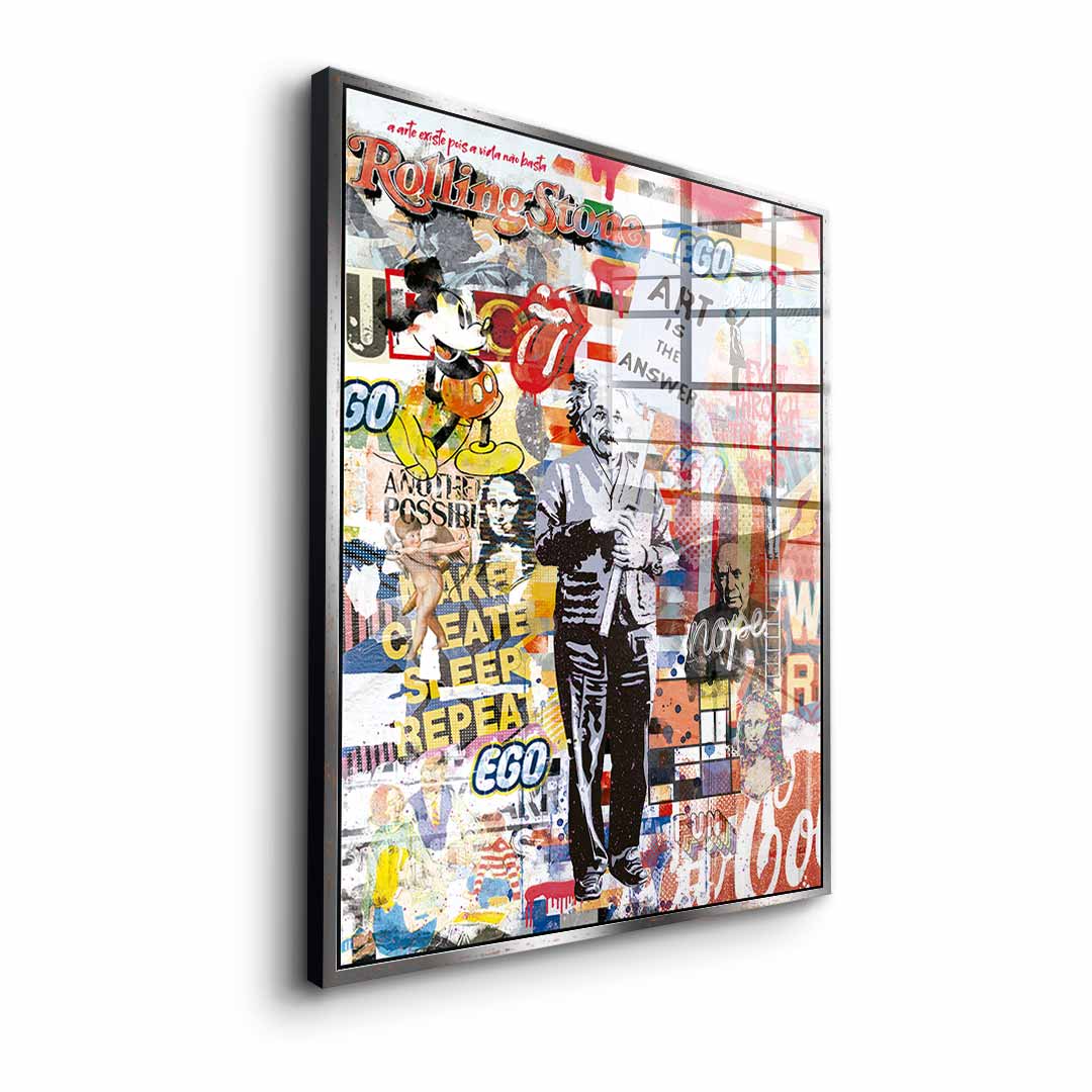 Art is the Answer - Acrylic glass