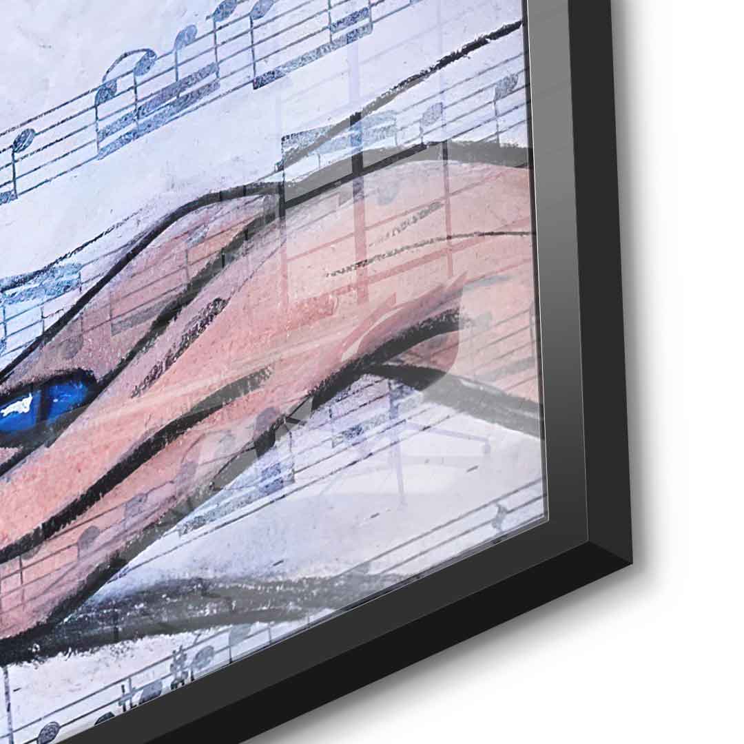 Alice Red and Blue - Acrylic glass