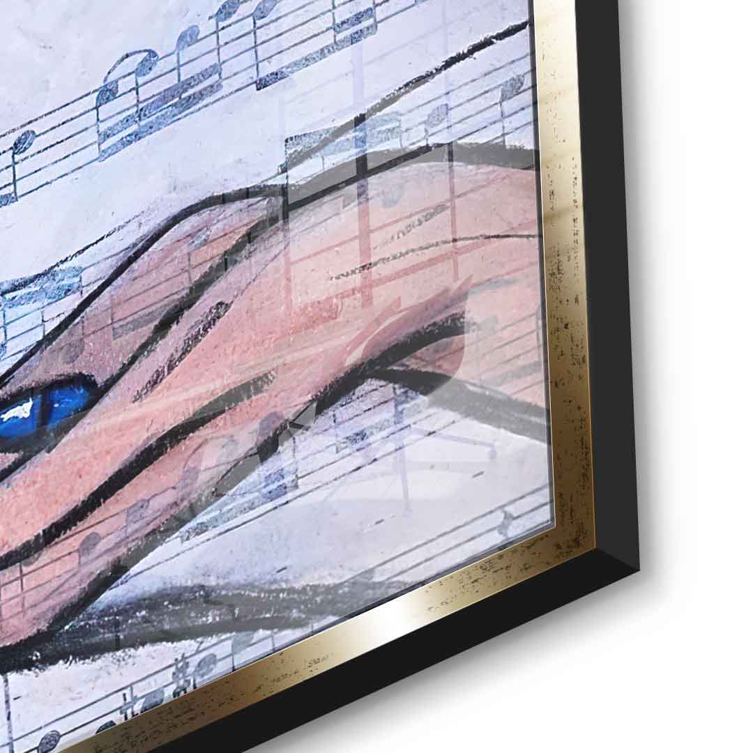 Alice Red and Blue - Acrylic glass