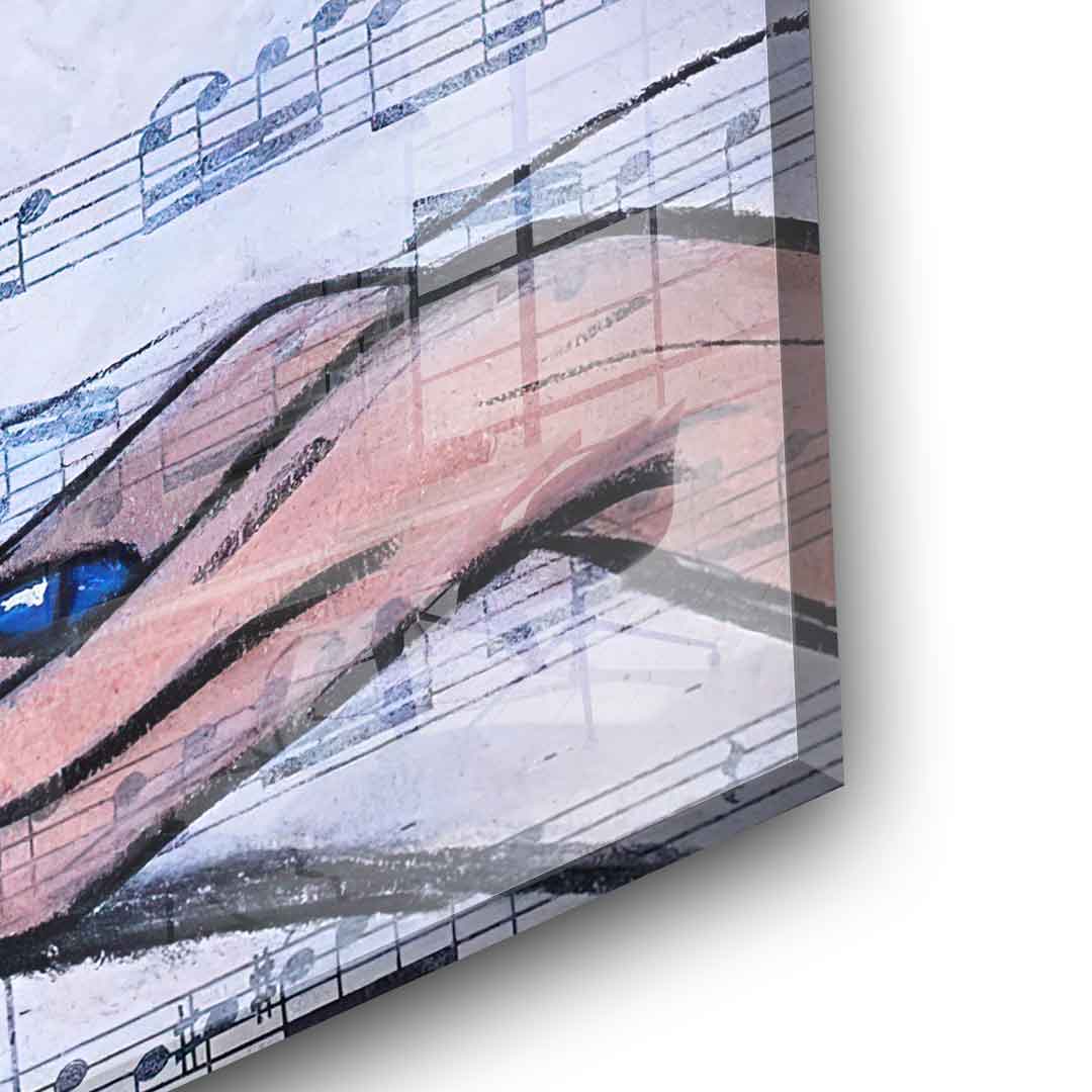 Alice Red and Blue - Acrylic glass