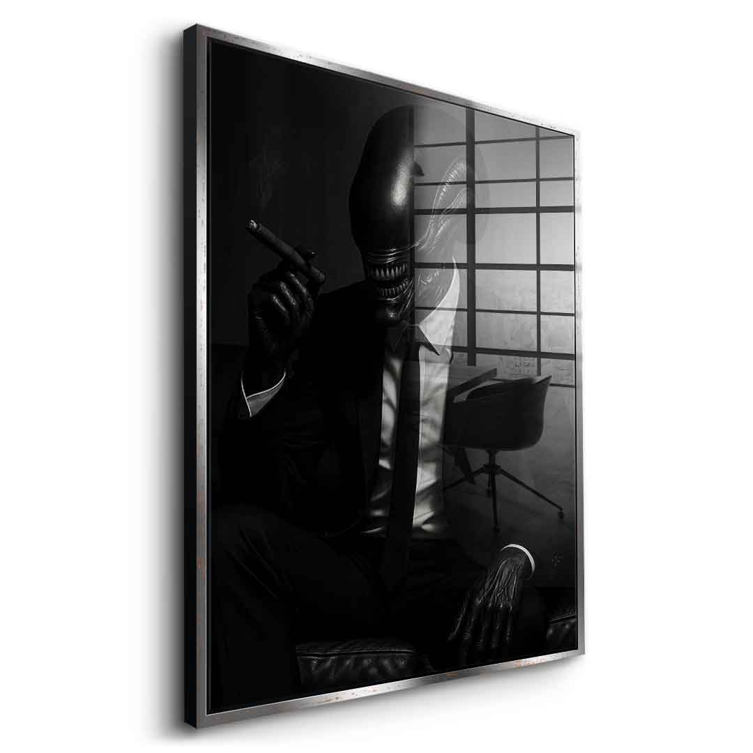 Alien Boss - Acrylglas