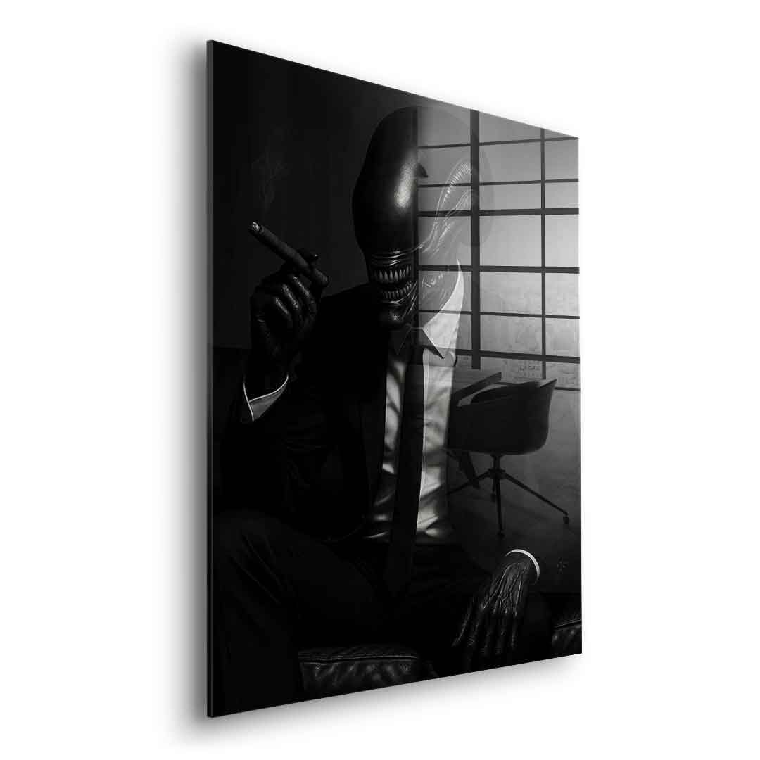 Alien Boss - Acrylglas