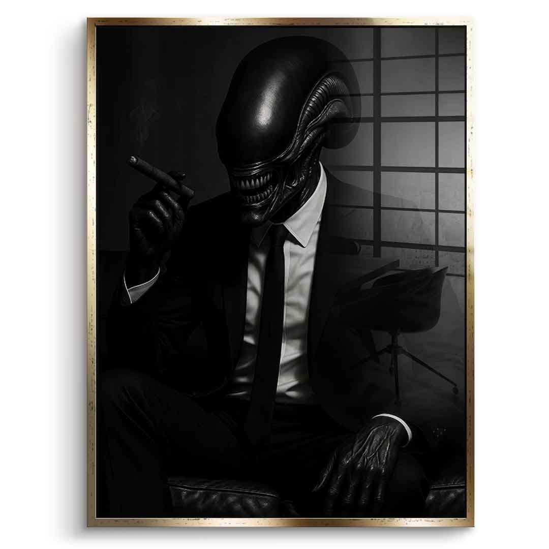 Alien Boss - Acrylglas