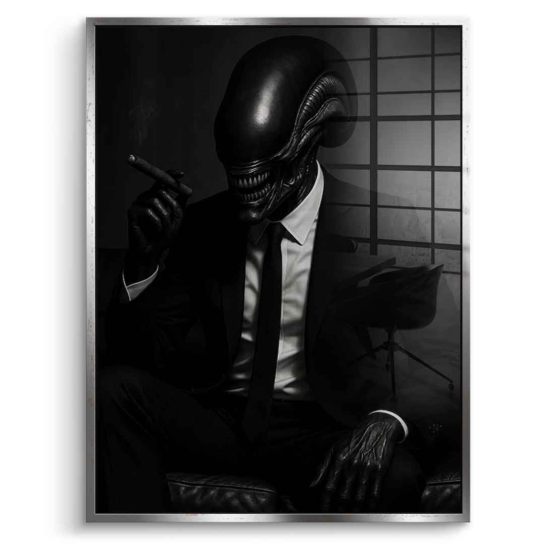 Alien Boss - Acrylglas