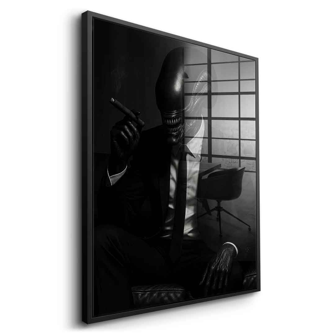 Alien Boss - Acrylglas