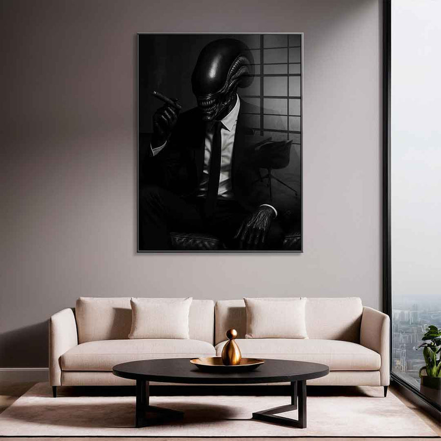 Alien Boss - Acrylglas