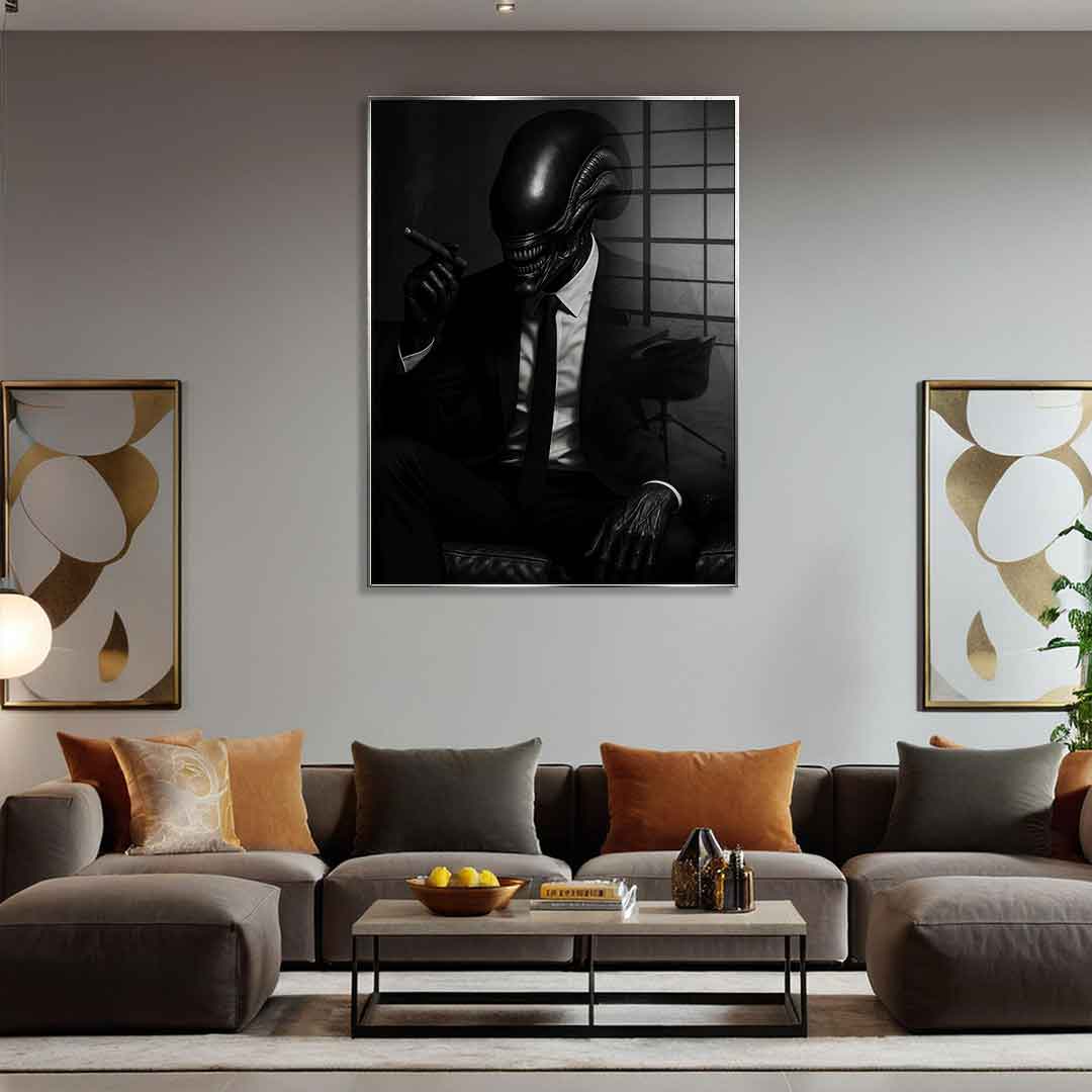 Alien Boss - Acrylglas