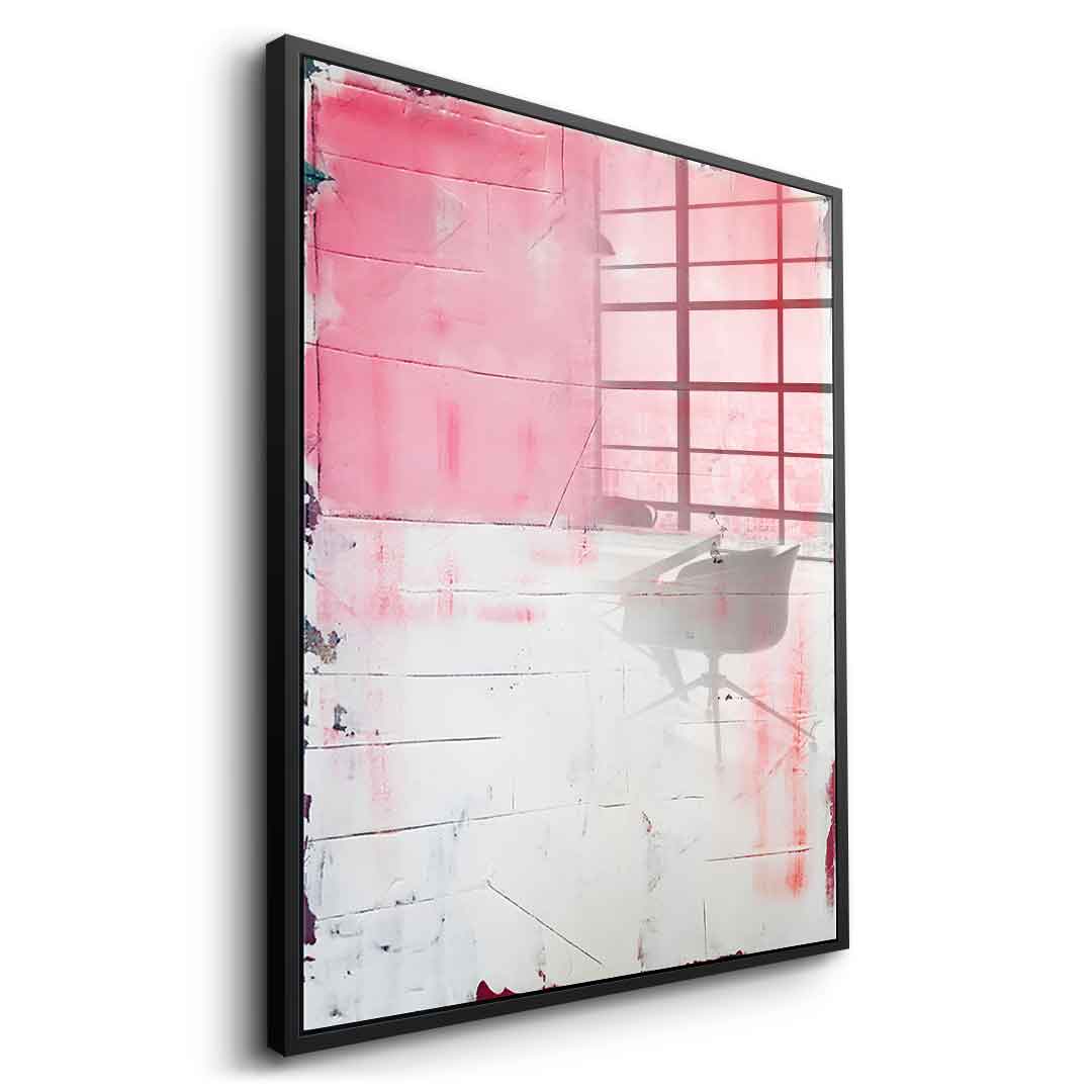 Dusky pink - acrylic glass