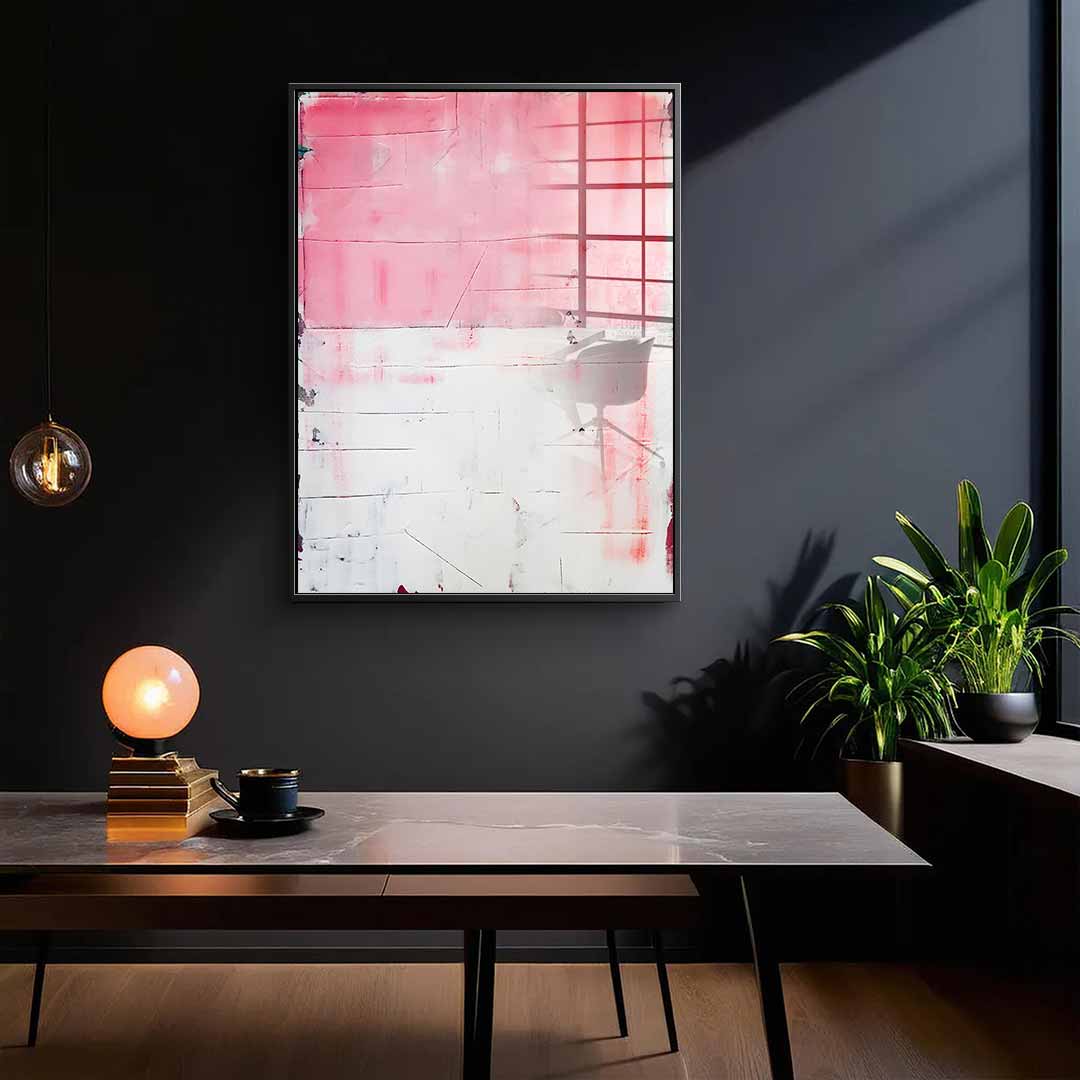 Dusty rose - acrylic glass