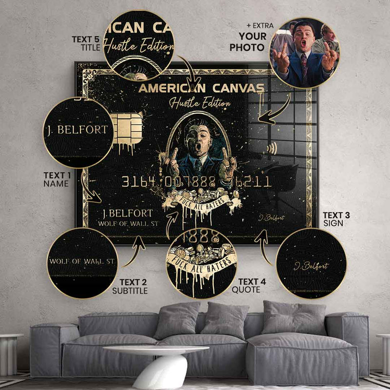 Royal American Canvas - Personalizable - Acrylic glass