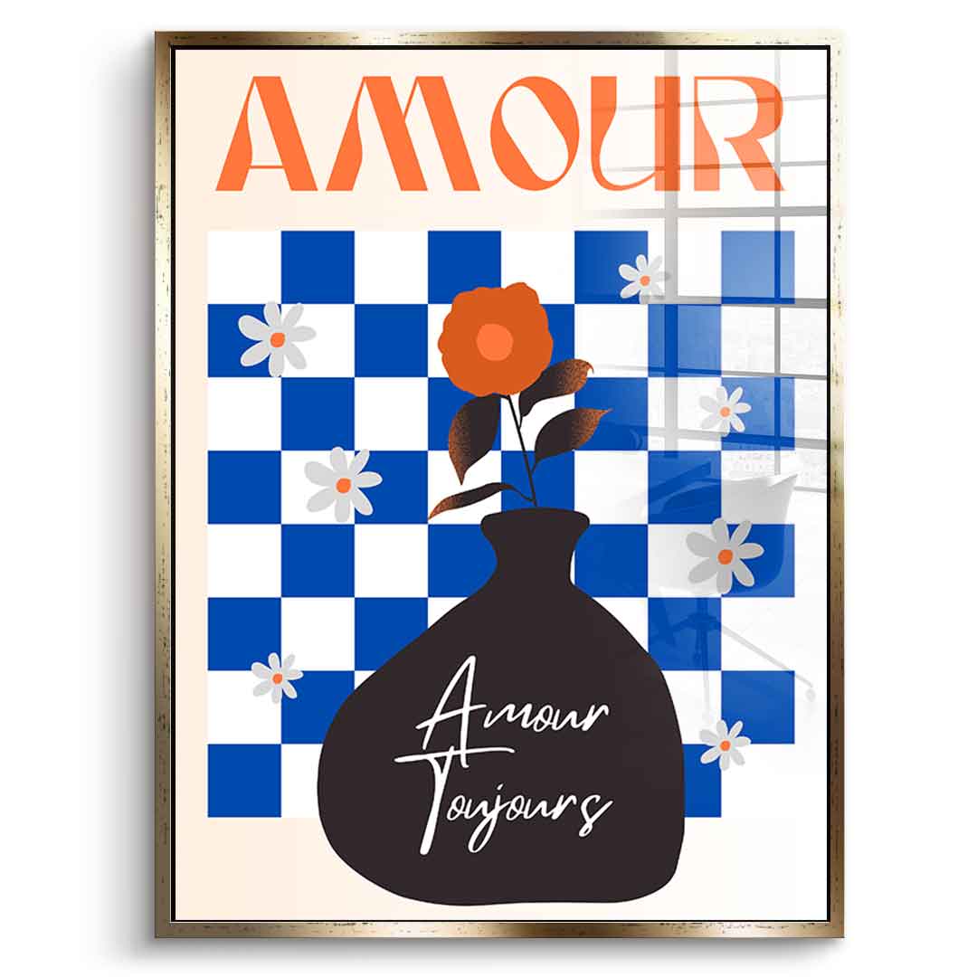 Amour - acrylic glass