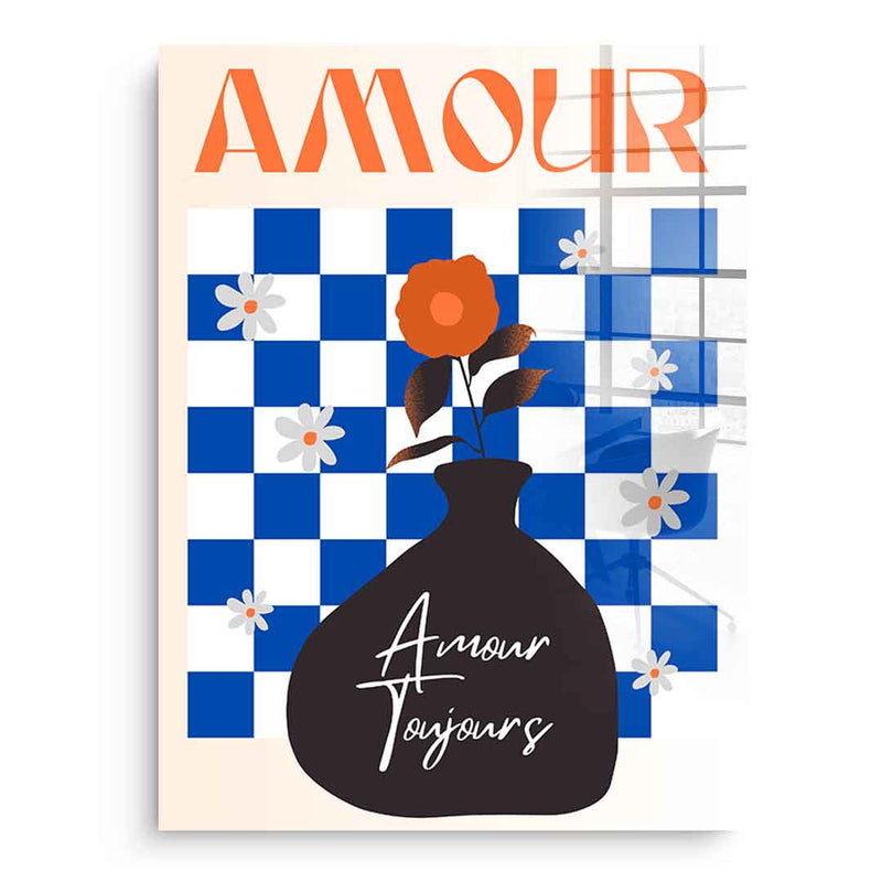 Amour - acrylic glass