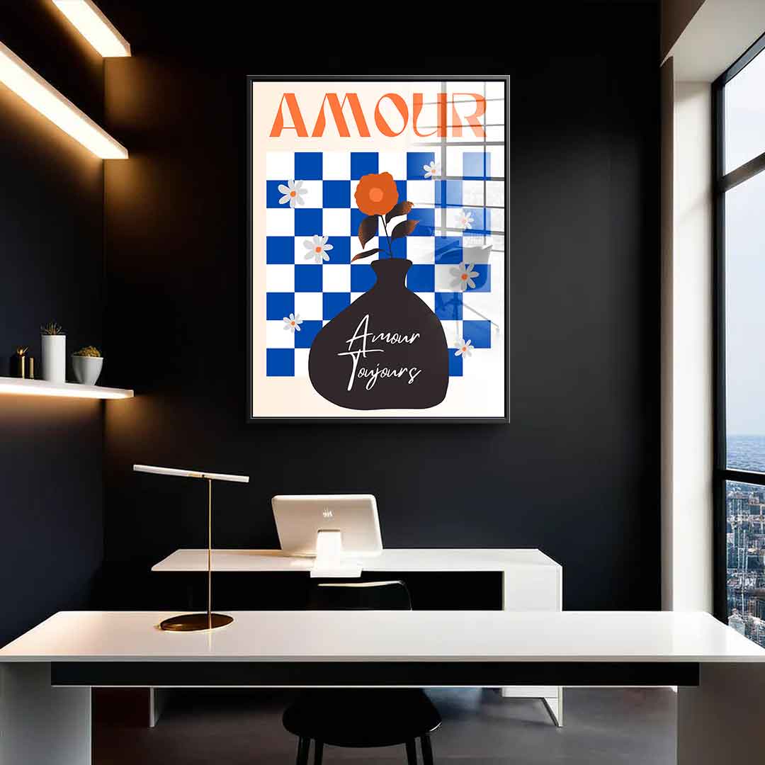 Amour - Acrylic glass