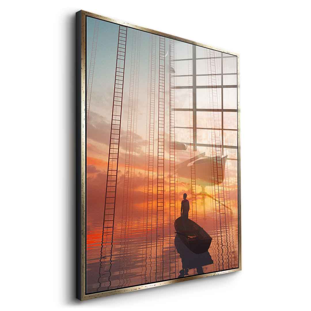 An Unplanned Escape - Acrylglas