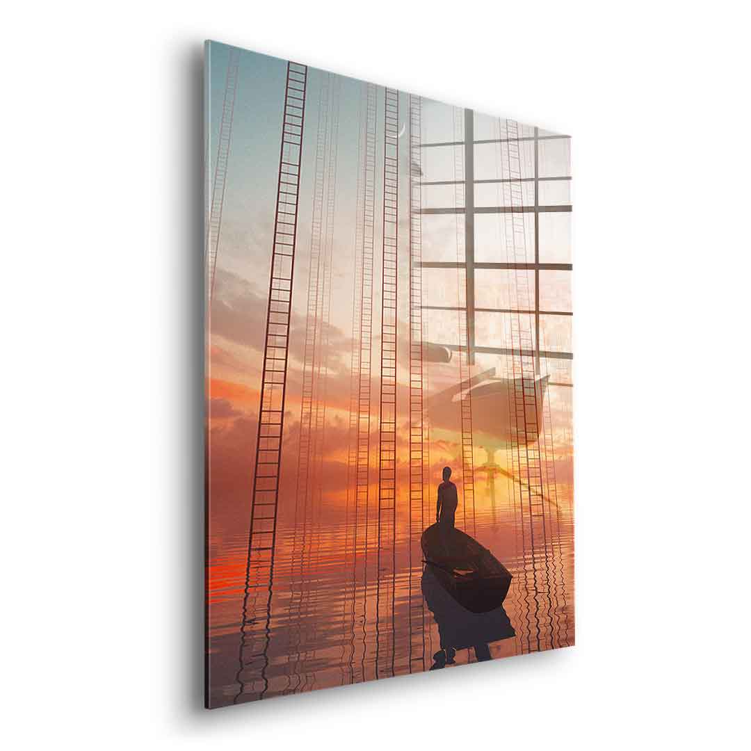 An Unplanned Escape - Acrylglas