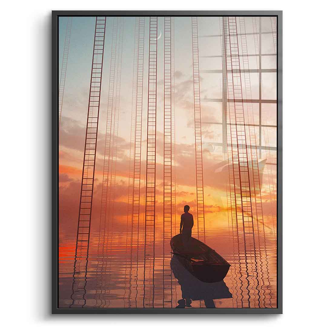 An Unplanned Escape - Acrylglas