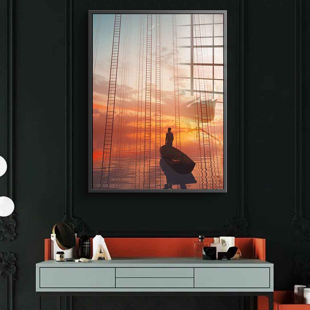 An Unplanned Escape - Acrylglas