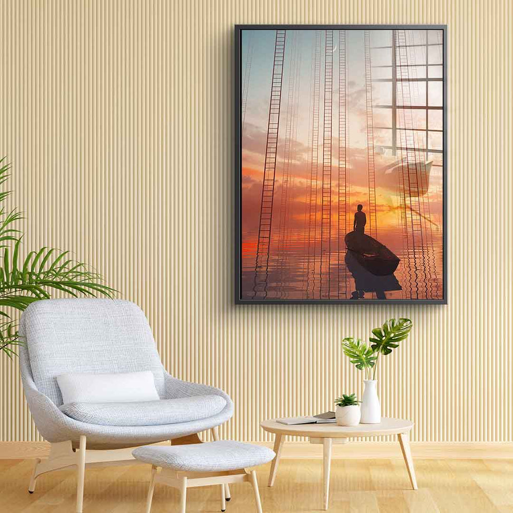 An Unplanned Escape - acrylic glass