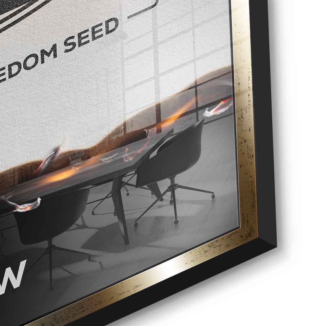 Anatomy of a Pew - Acrylglas