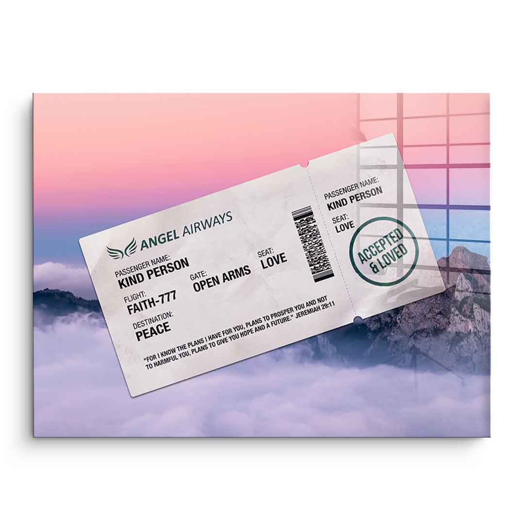 Angel Airways - Acrylglas