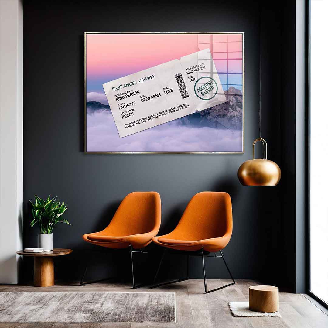 Angel Airways - Acrylglas