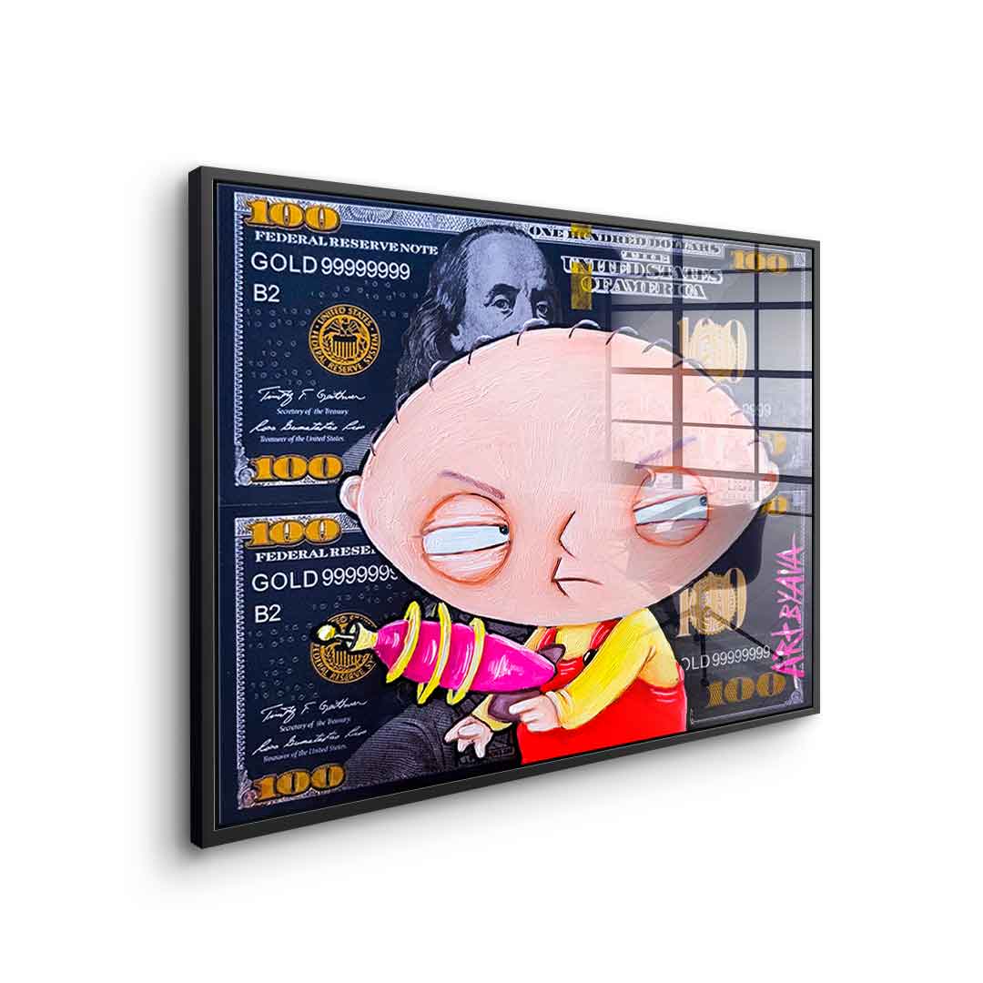 Angry Stewie - Acrylglas