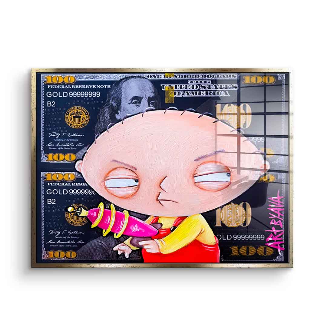 Angry Stewie - Acrylglas