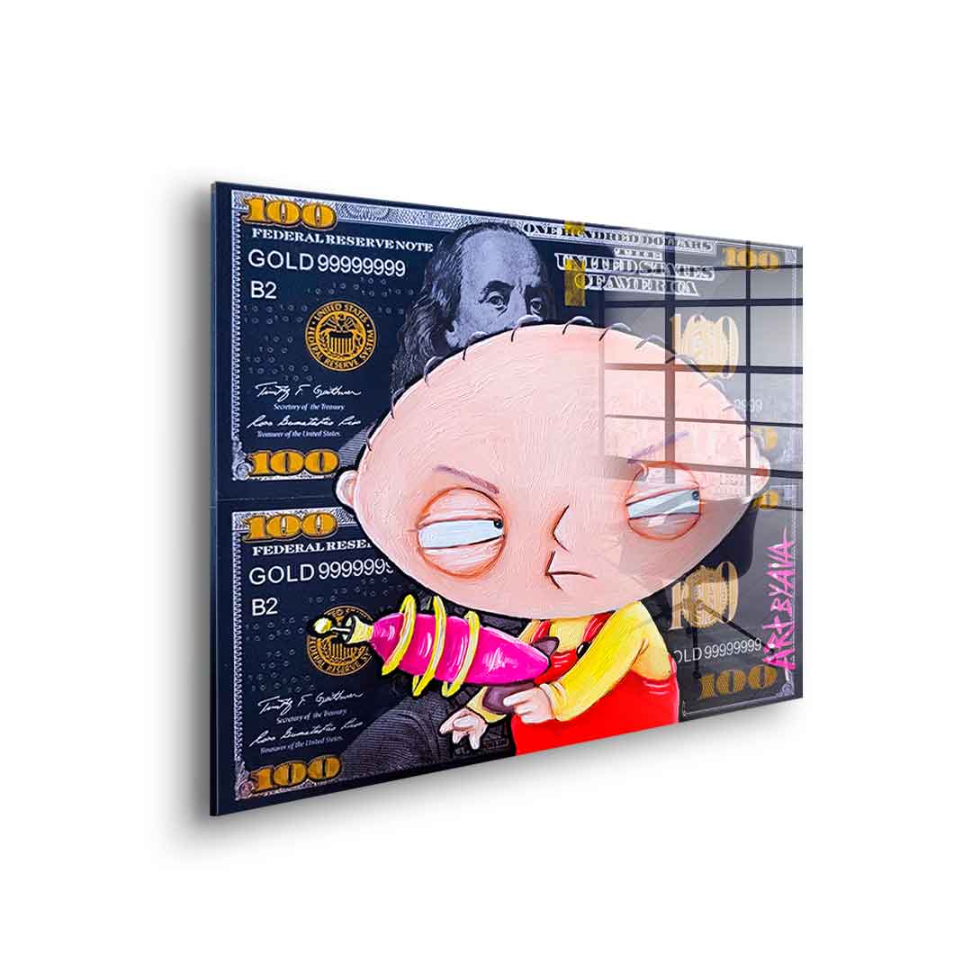 Angry Stewie - Acrylglas