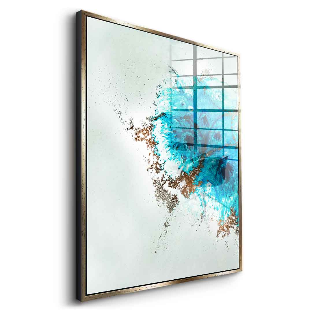 Aqua Aurora 1 - Acrylic glass