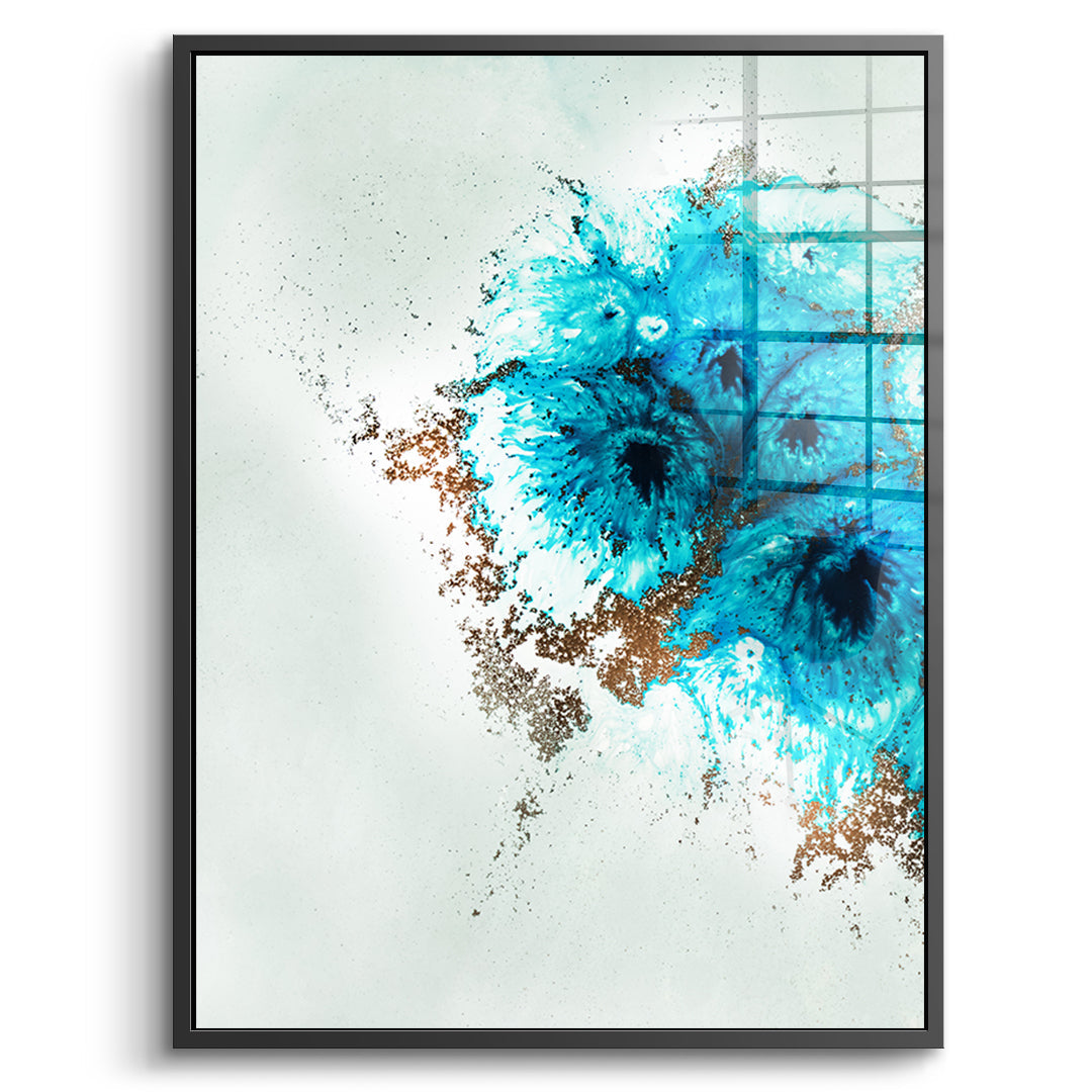 Aqua Aurora 1 - Acrylic glass