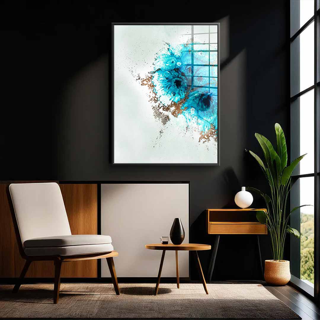 Aqua Aurora 1 - Acrylic glass