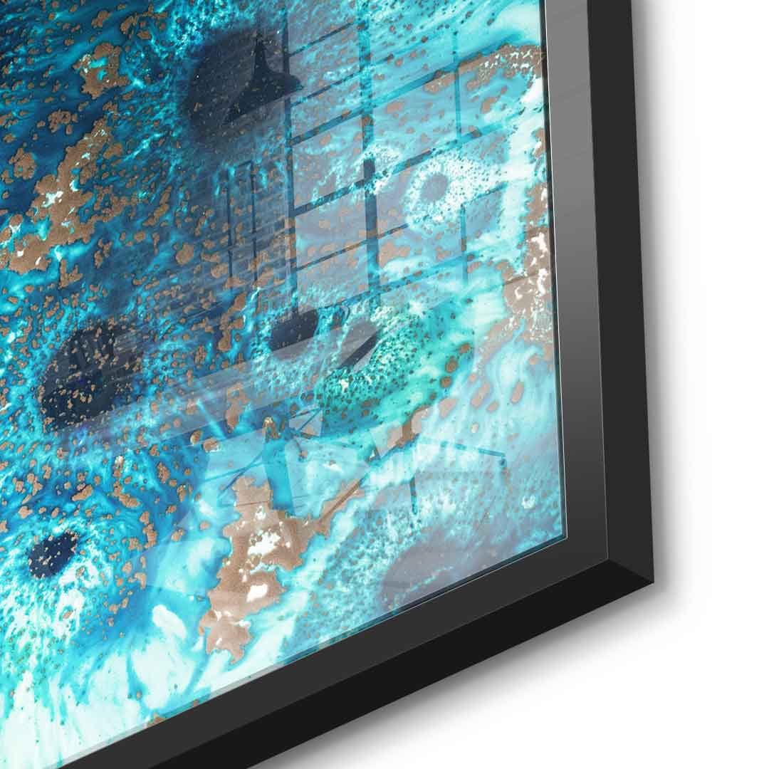 Aqua Aurora 2 - Acrylic glass