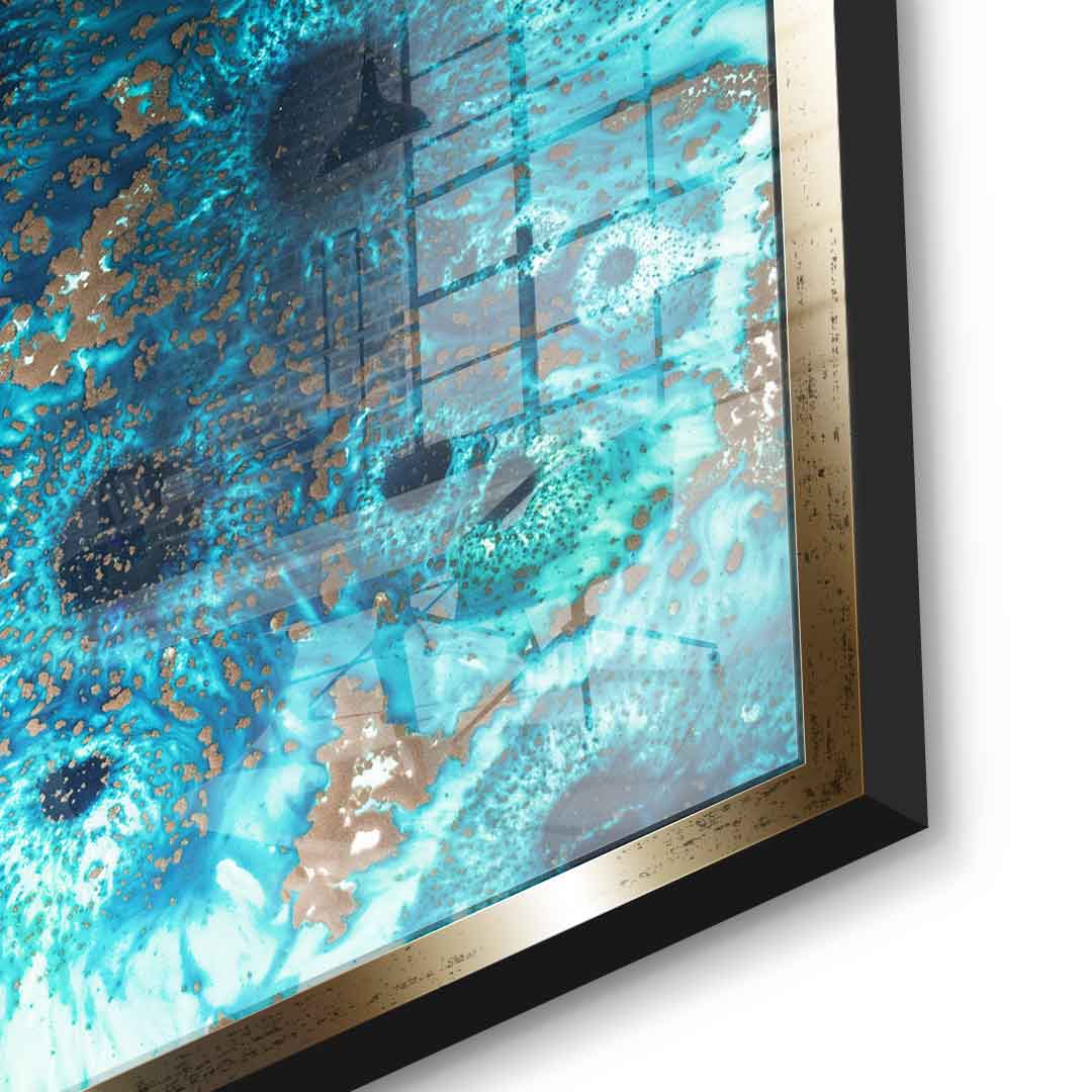 Aqua Aurora 2 - Acrylic glass