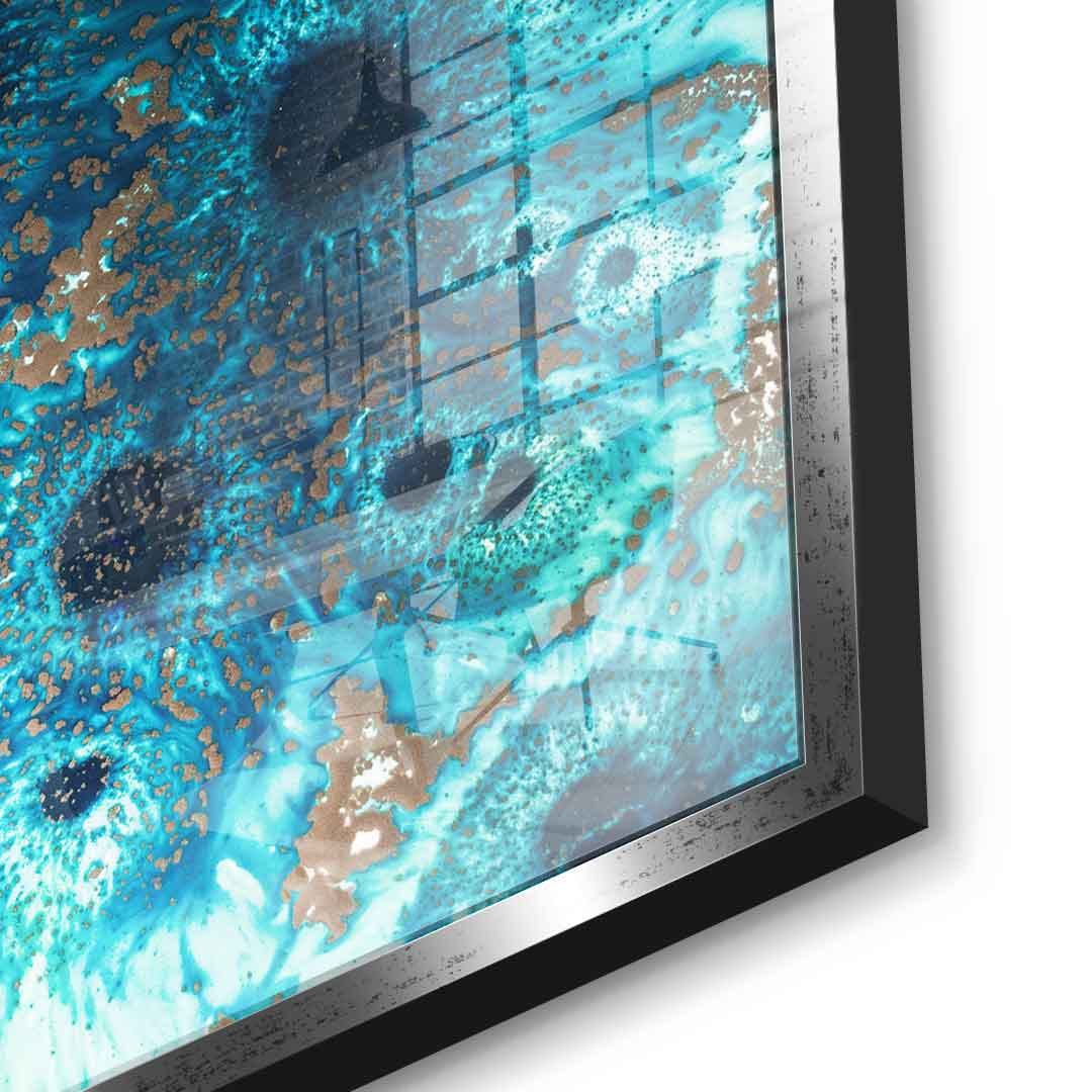 Aqua Aurora 2 - Acrylic glass