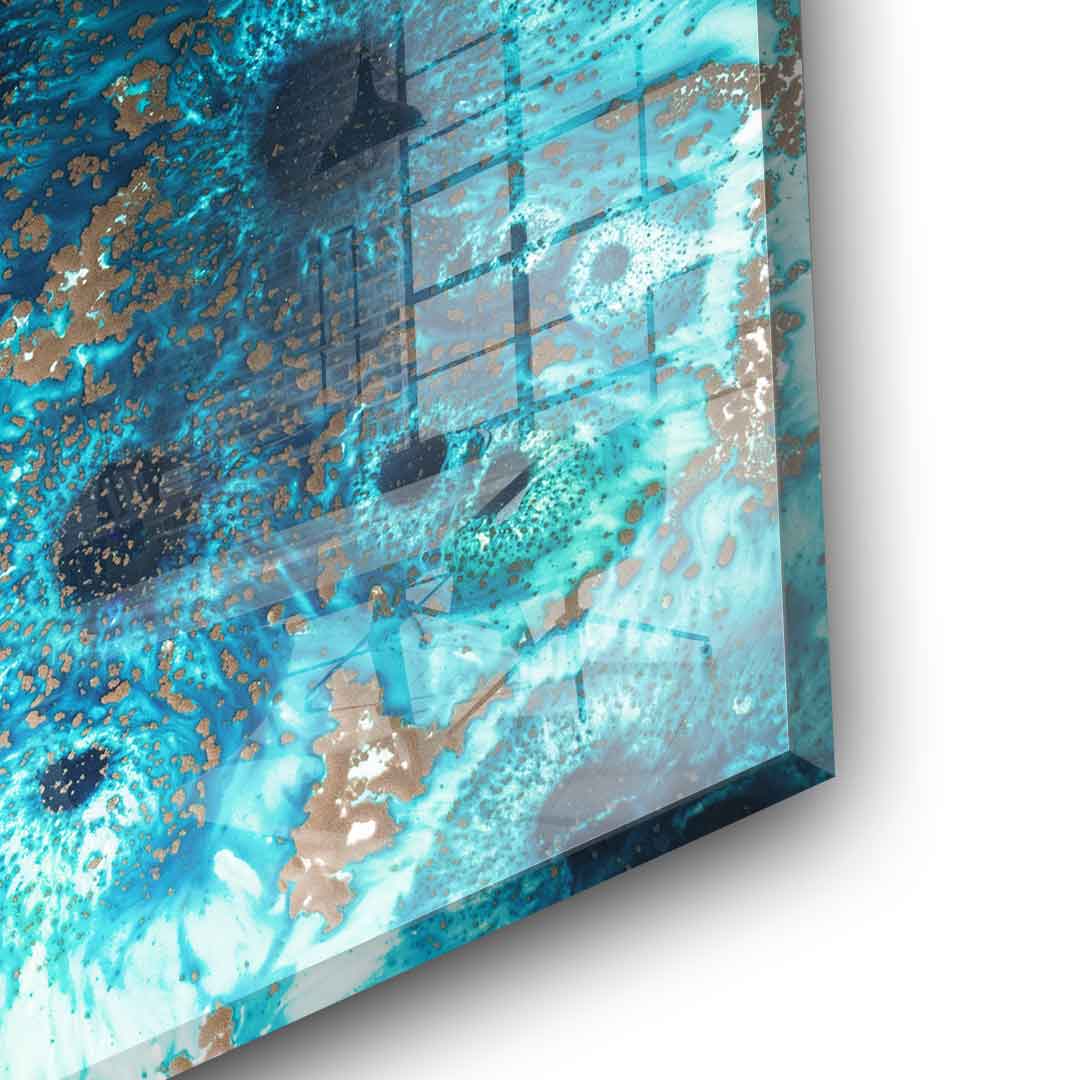 Aqua Aurora 2 - Acrylic glass